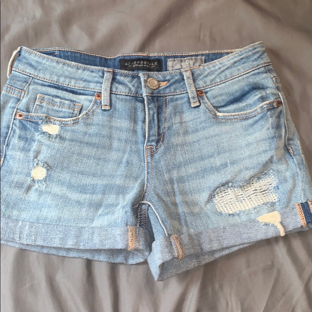 4 pair high rise shorts